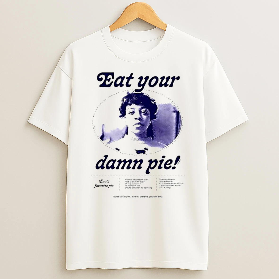 Stranger Things Erica Pie Kids Eat Your Damn Pie Graphic T Shirt