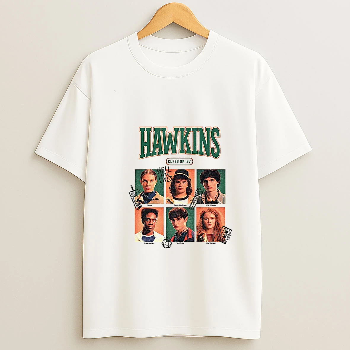 Stranger Things Hawkins Class Of 87 T Shirt