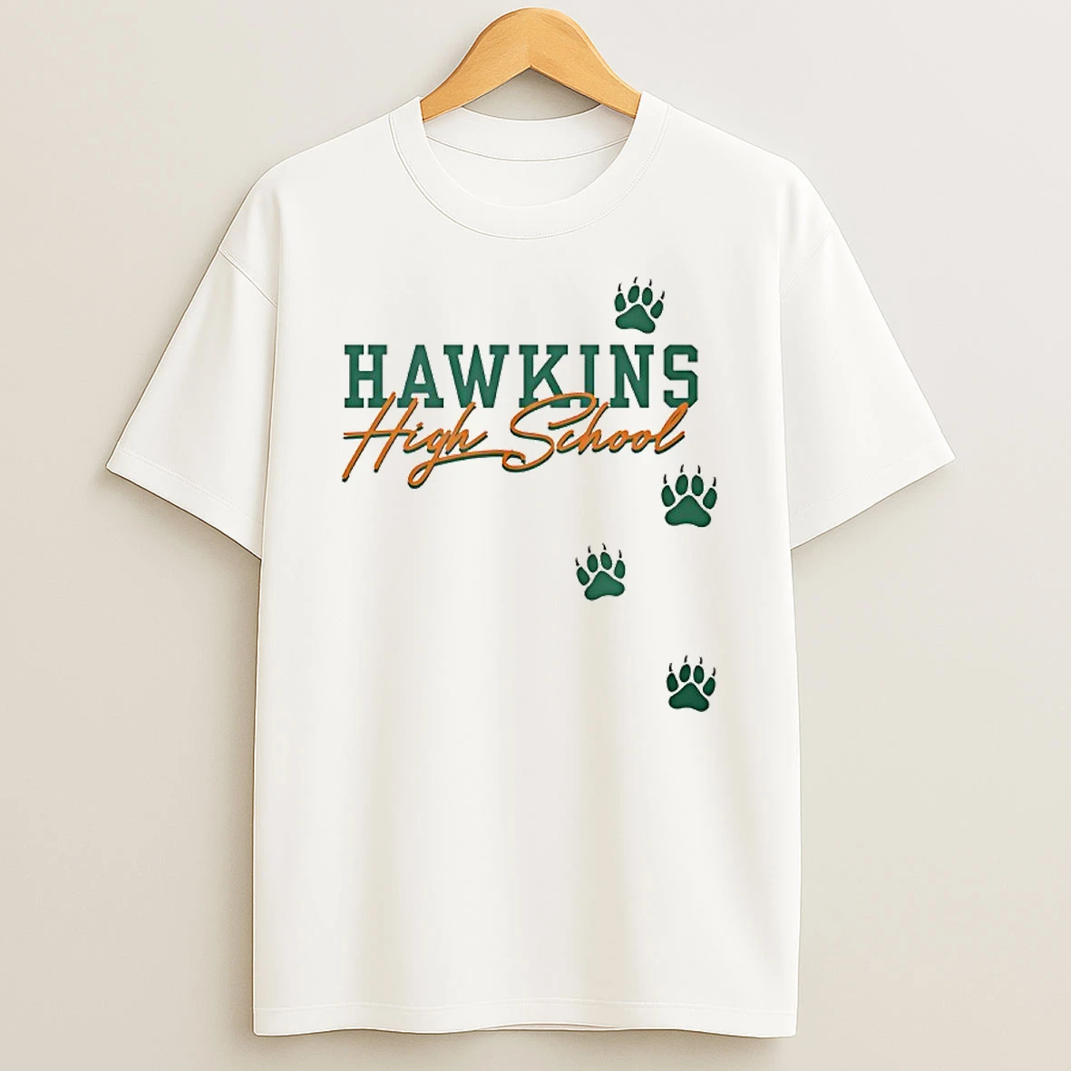 Stranger Things Hawkins High School T Shirt