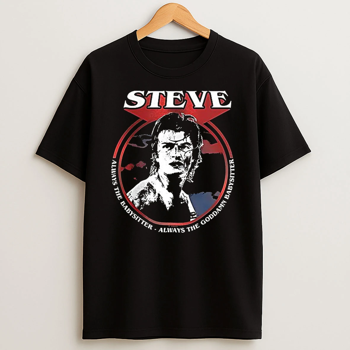 Stranger Things Steve Babysitter T Shirt