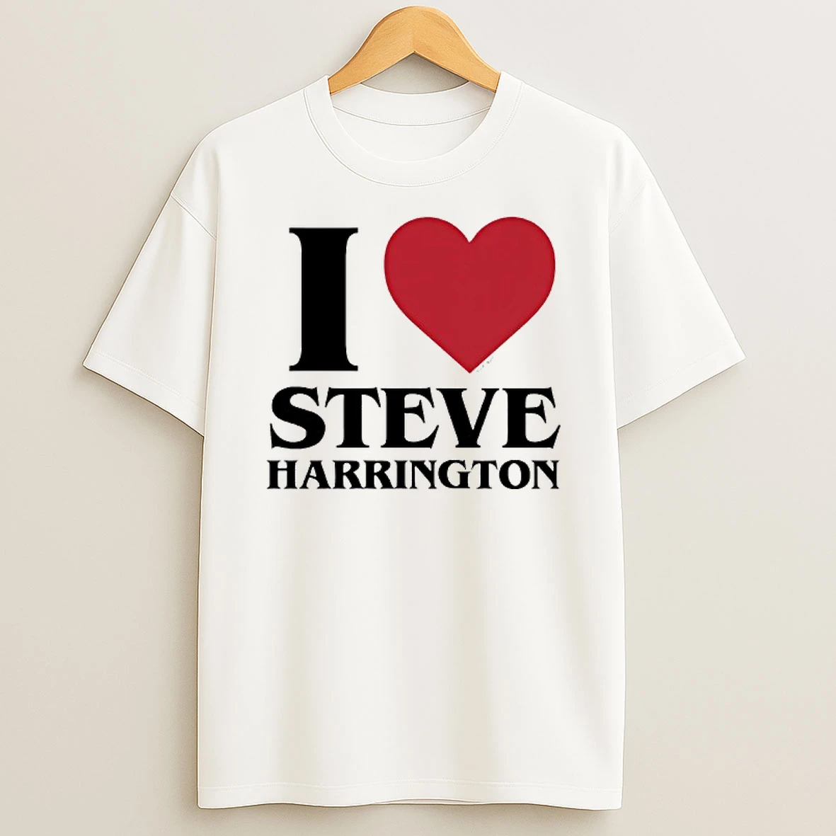 Stranger Things Steve Harrington Heart T Shirt
