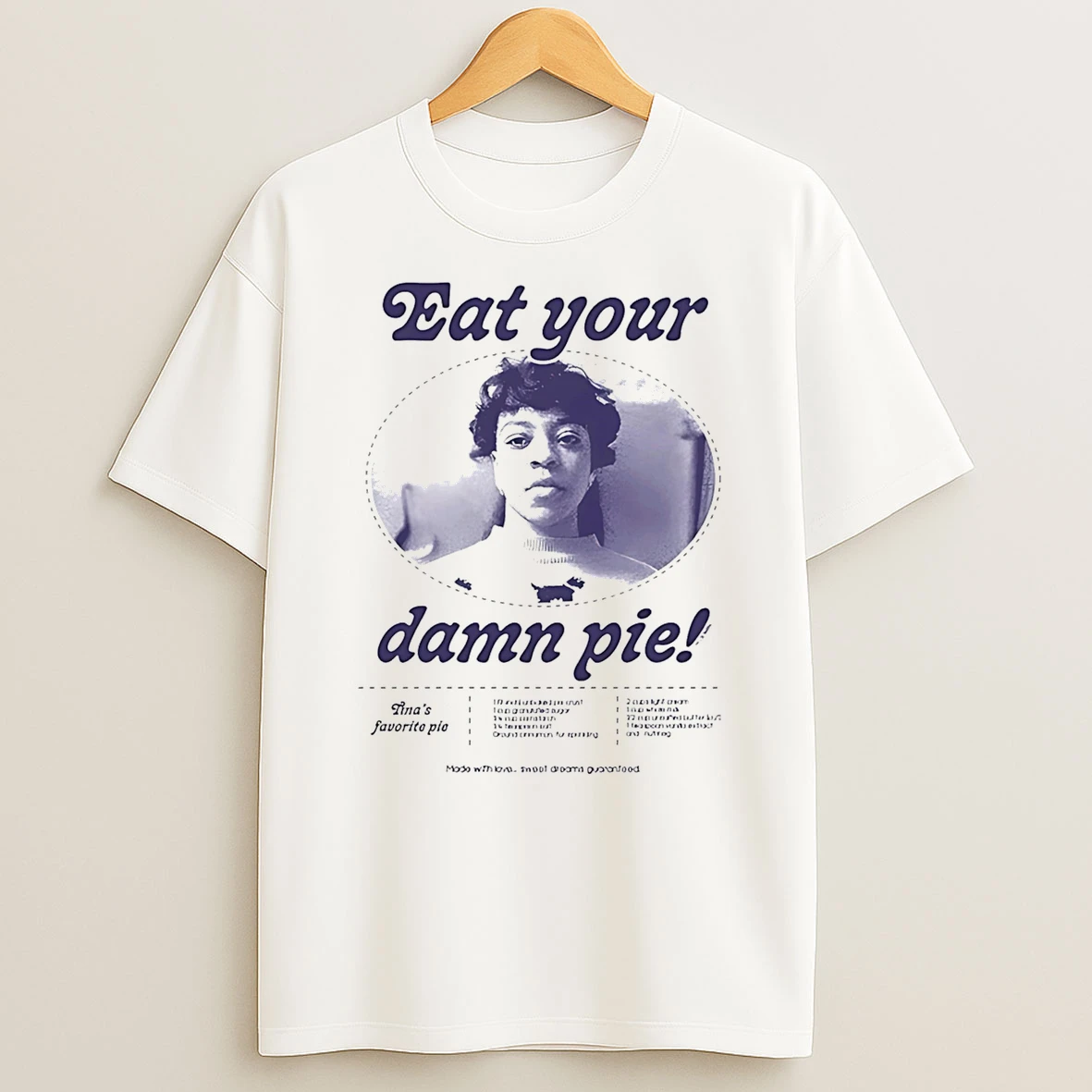 Stranger Things Twin Peaks Eat Your Damn Pie T Shirt