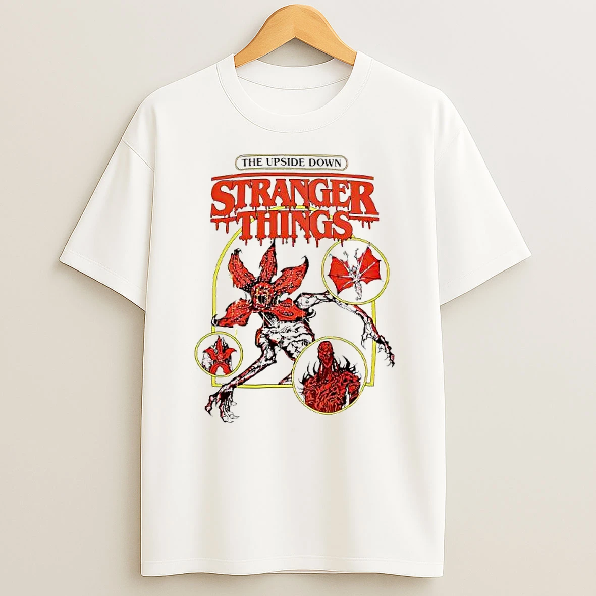 Stranger Things Upside Down Demogorgon T Shirt