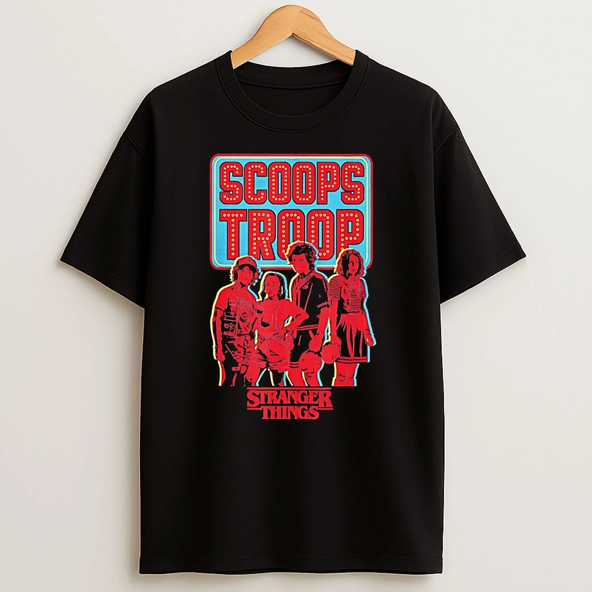 Stranger Things Scoops Troop T Shirt