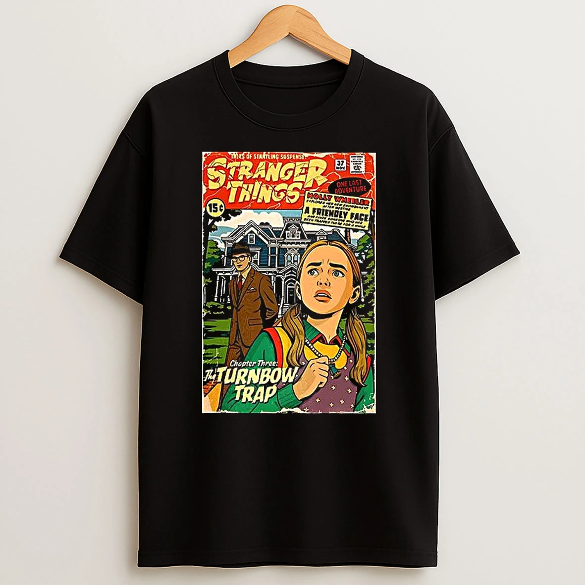 Stranger Things The Turnbow Trap Comic T Shirt