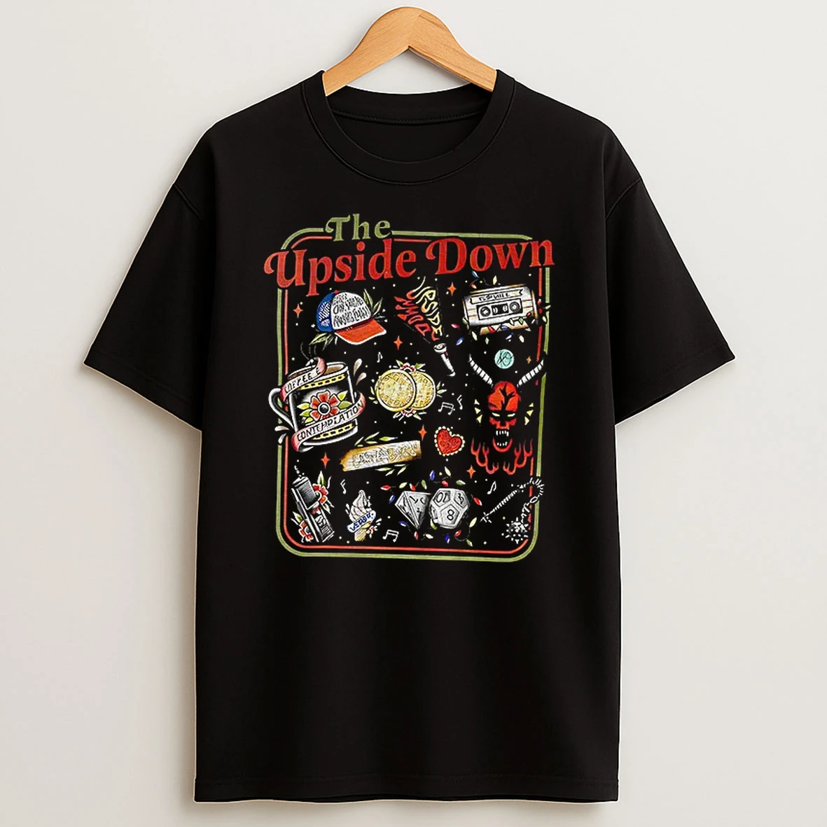 Stranger Things The Upside Down Christmas T Shirt