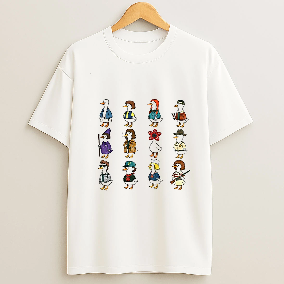 Stranger Geese Stranger Things The Upside Down T Shirt