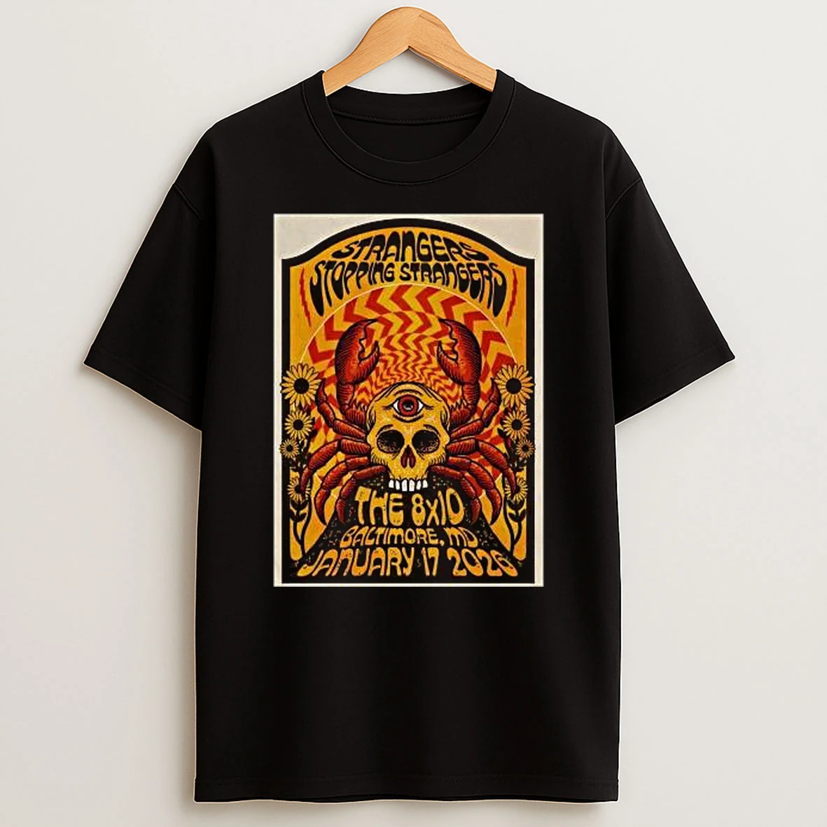 Strangers Stopping Strangers Jan 17 2026 Baltimore Md T Shirt