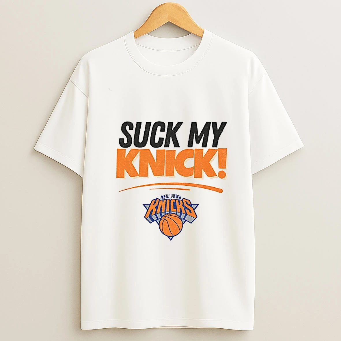 Suck My Knick New York Knicks Basketball T Shirt