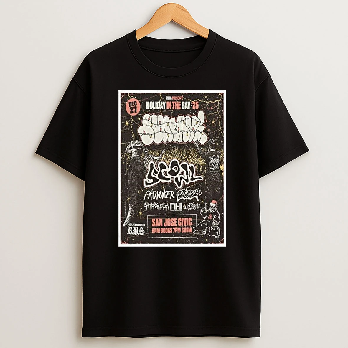 Sunami December 27 2025 In San Jose Ca T Shirt