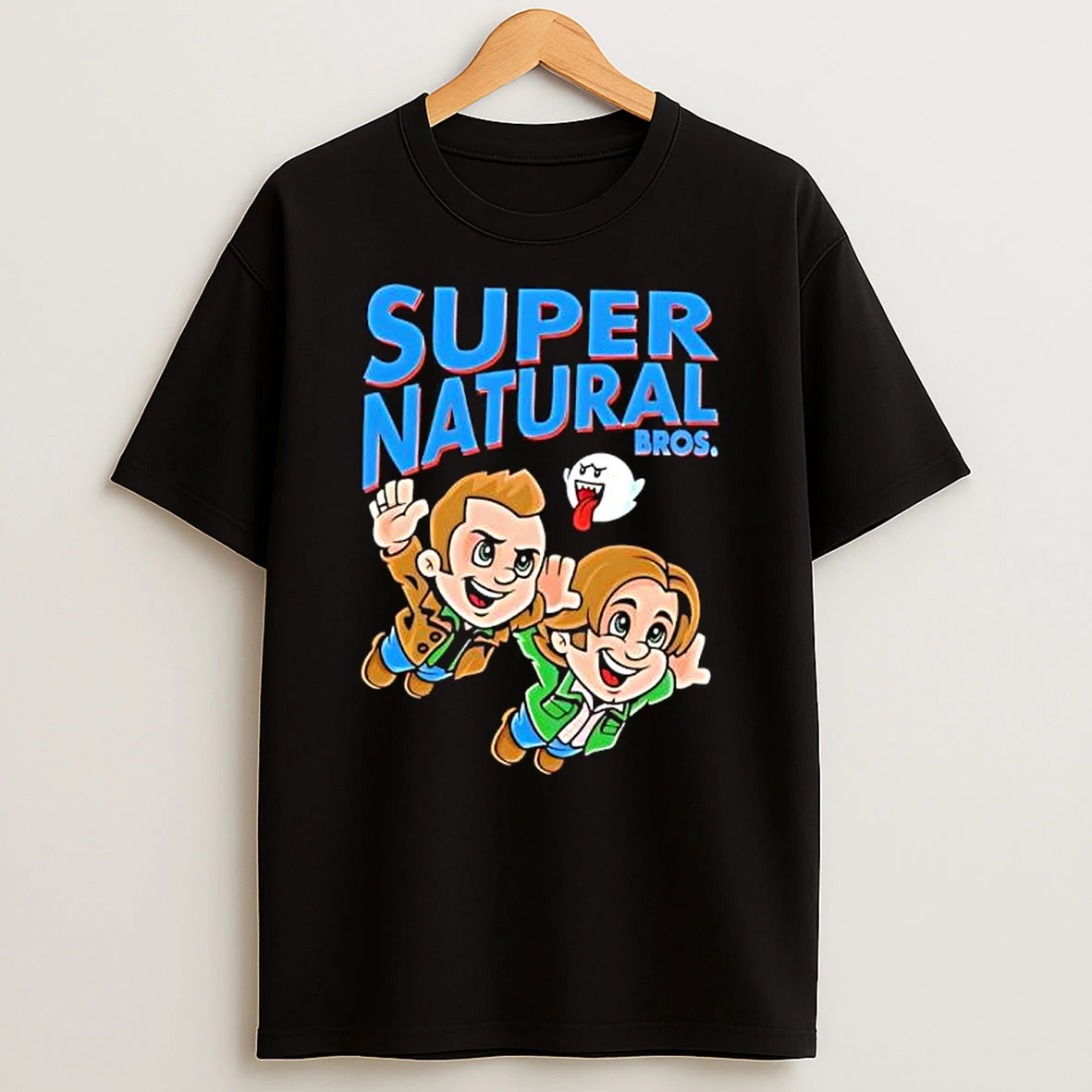 Super Natural Bros Graphic T Shirt