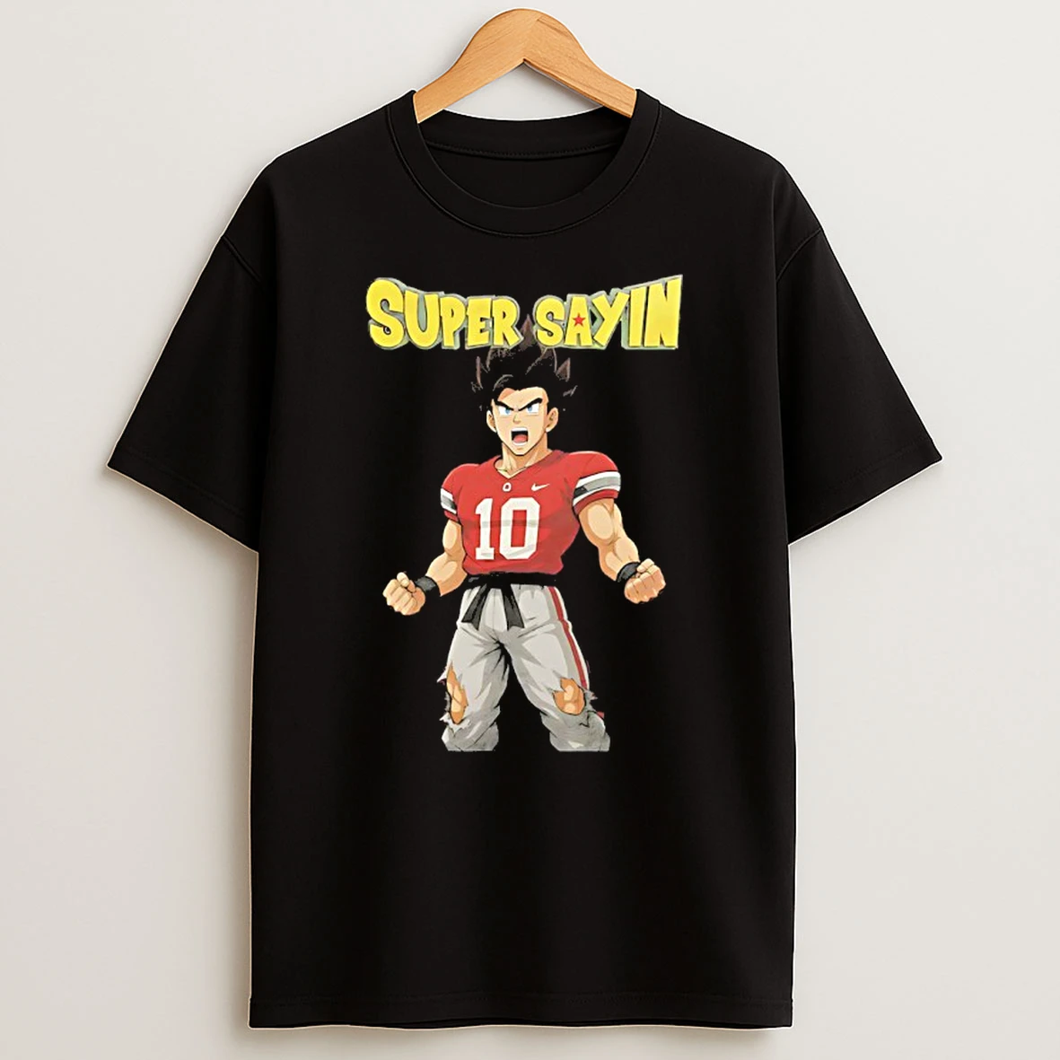 Super Sayin Ohio State Julian Sayin X Gohan Dragon Ball T Shirt