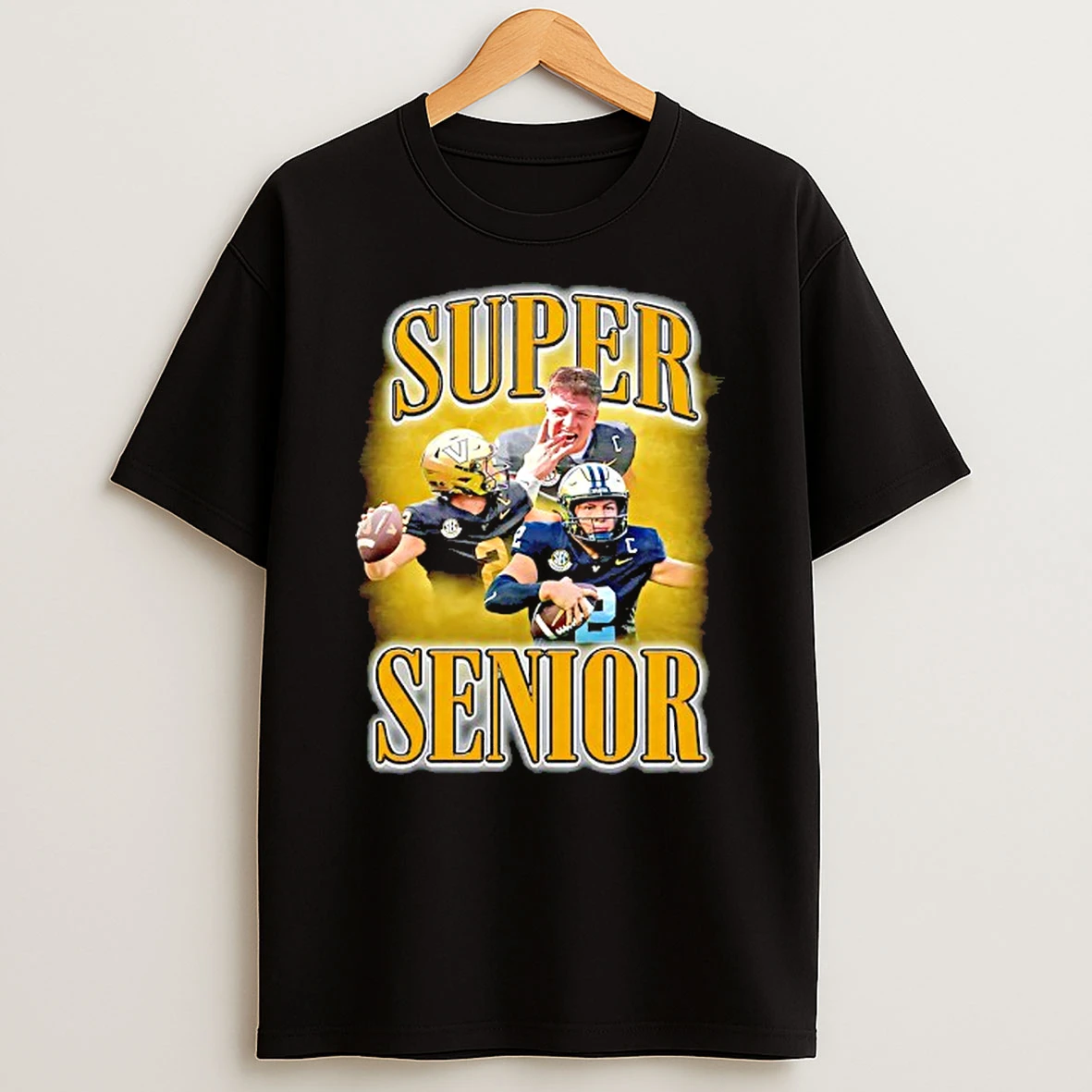 Super Senior Diego Pavia Vanderbilt Commodores Graphic T Shirt
