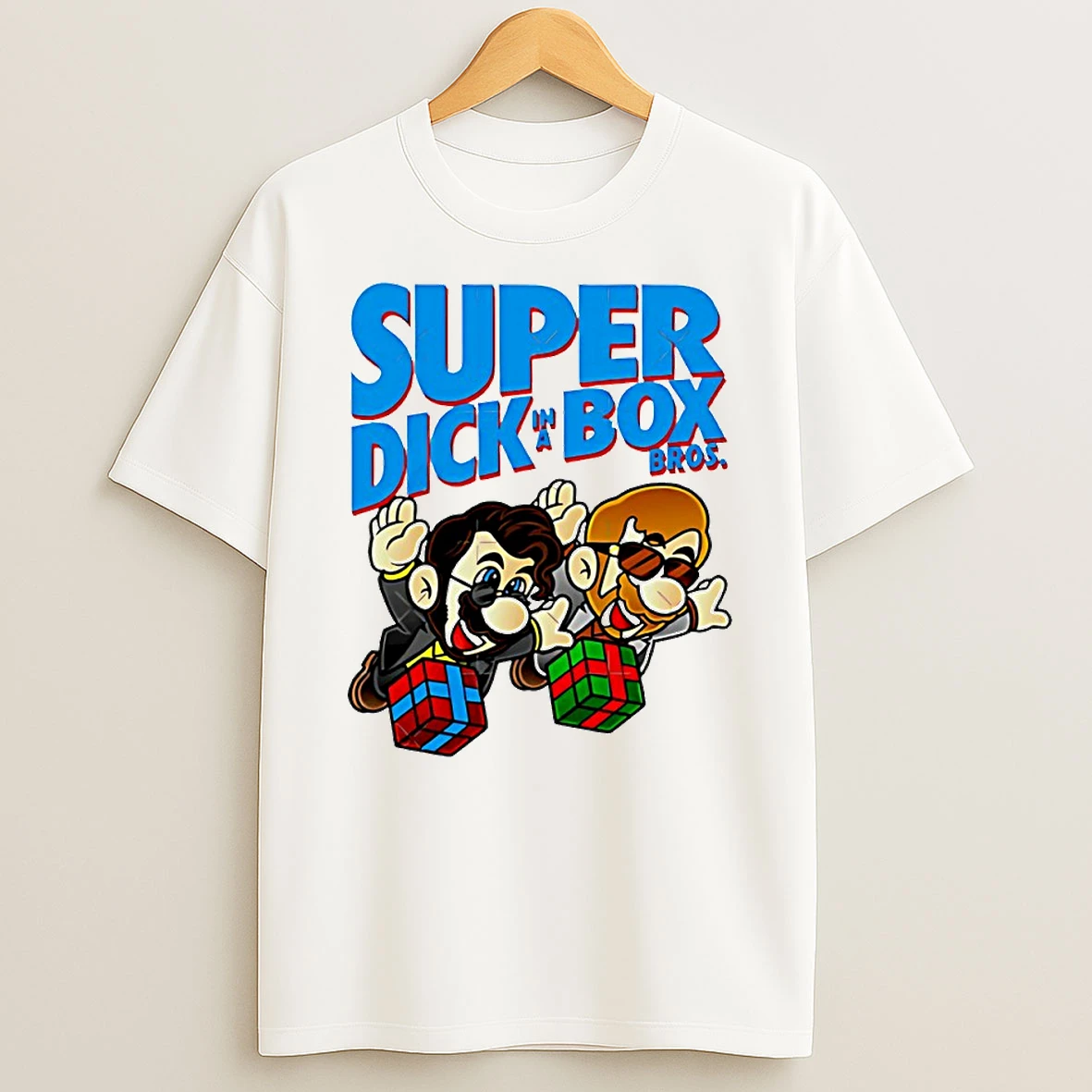 Super Dick In A Box Bros Circle T Shirt