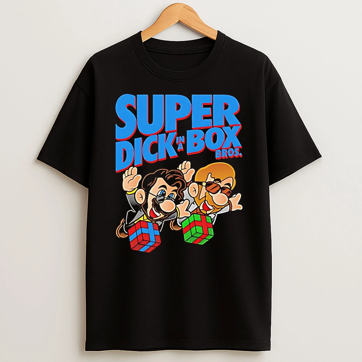 Super Dick In A Box Bros Christmas T Shirt