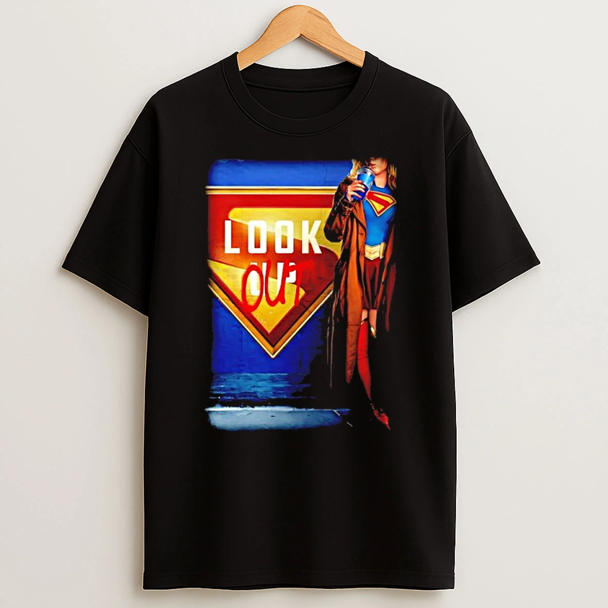 Supergirl 2026 Look Out T Shirt