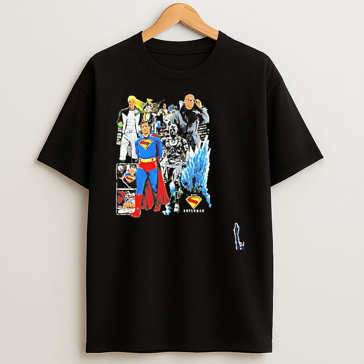 Superman Characters Movie T Shirt