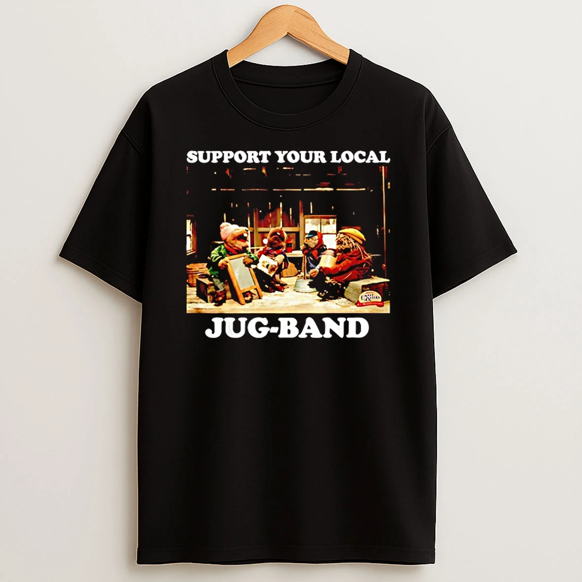 Support Your Local Jug Band Emmet Otter T Shirt