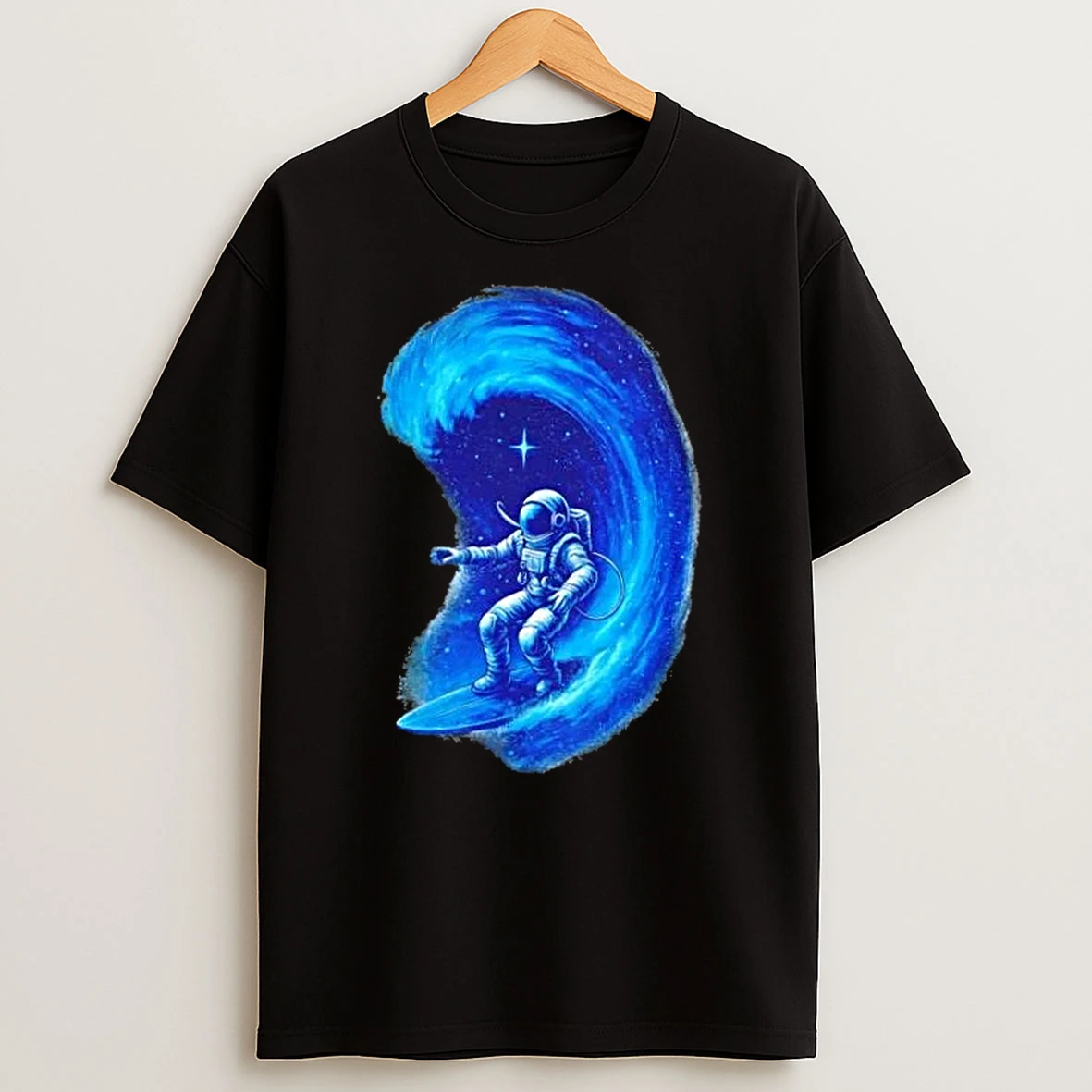 Surfing In Space T Shirt