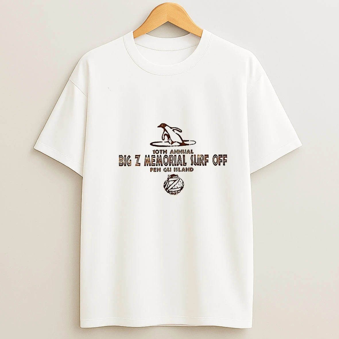 Surfs Up Big Z Memorial Surf Off Shia Labeuf Jeff Bridges 10th Annual T Shirt