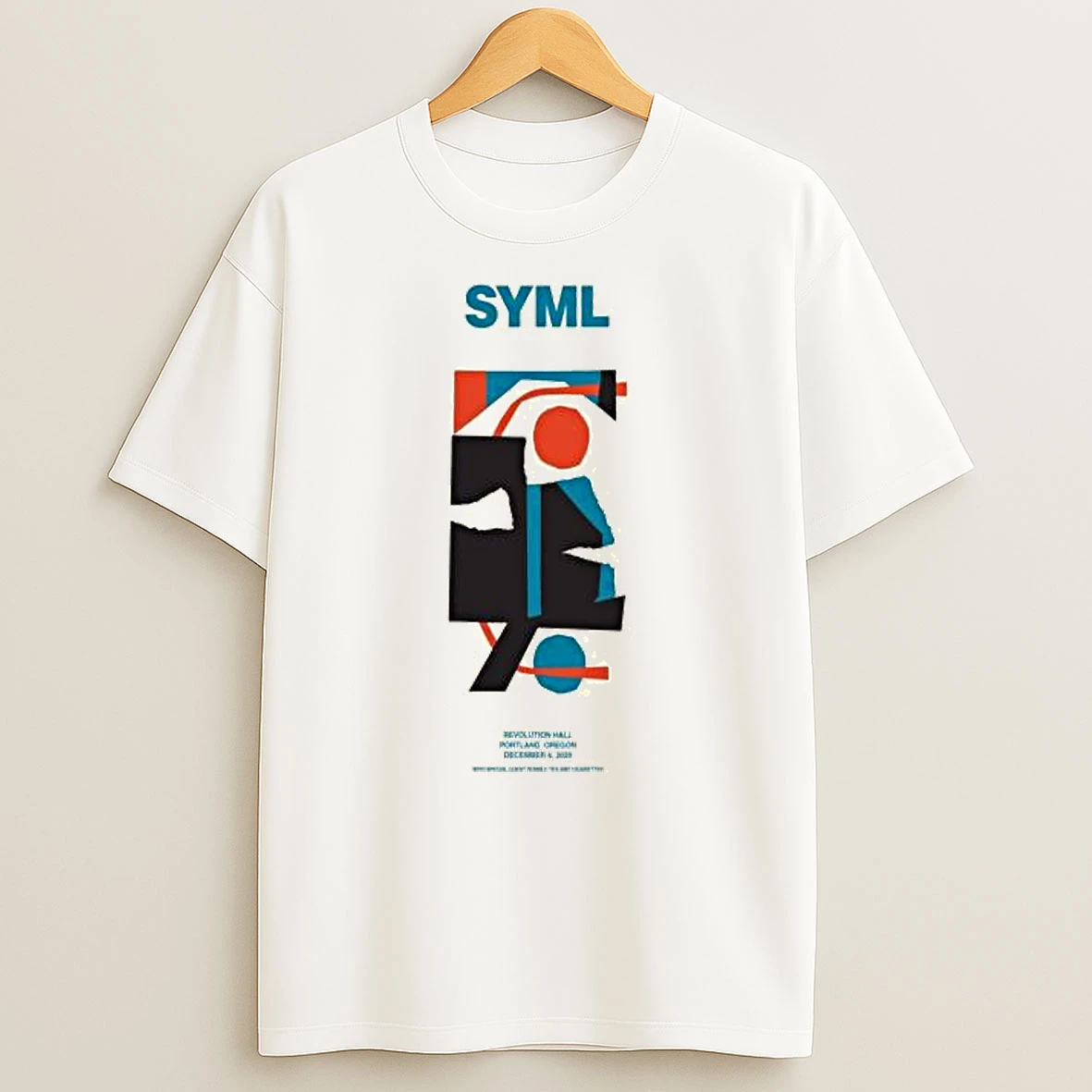 Syml Portland Oregon December 4 2025 Concert T Shirt