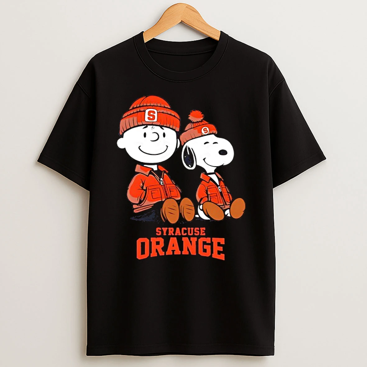 Syracuse Orange X Snoopy And Charlie Brown T Shirt