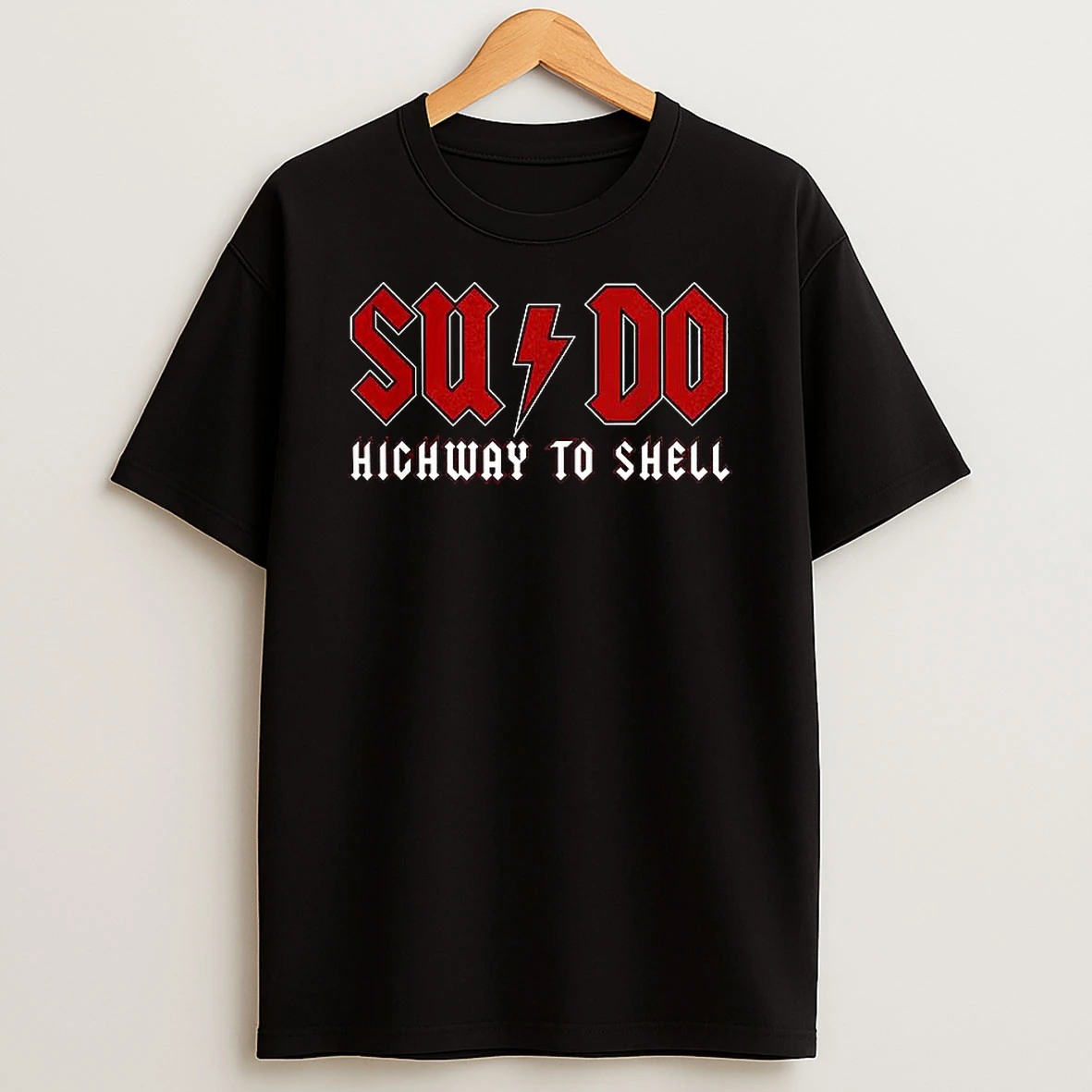 Sysadmin Sudo Highway To Shell T Shirt