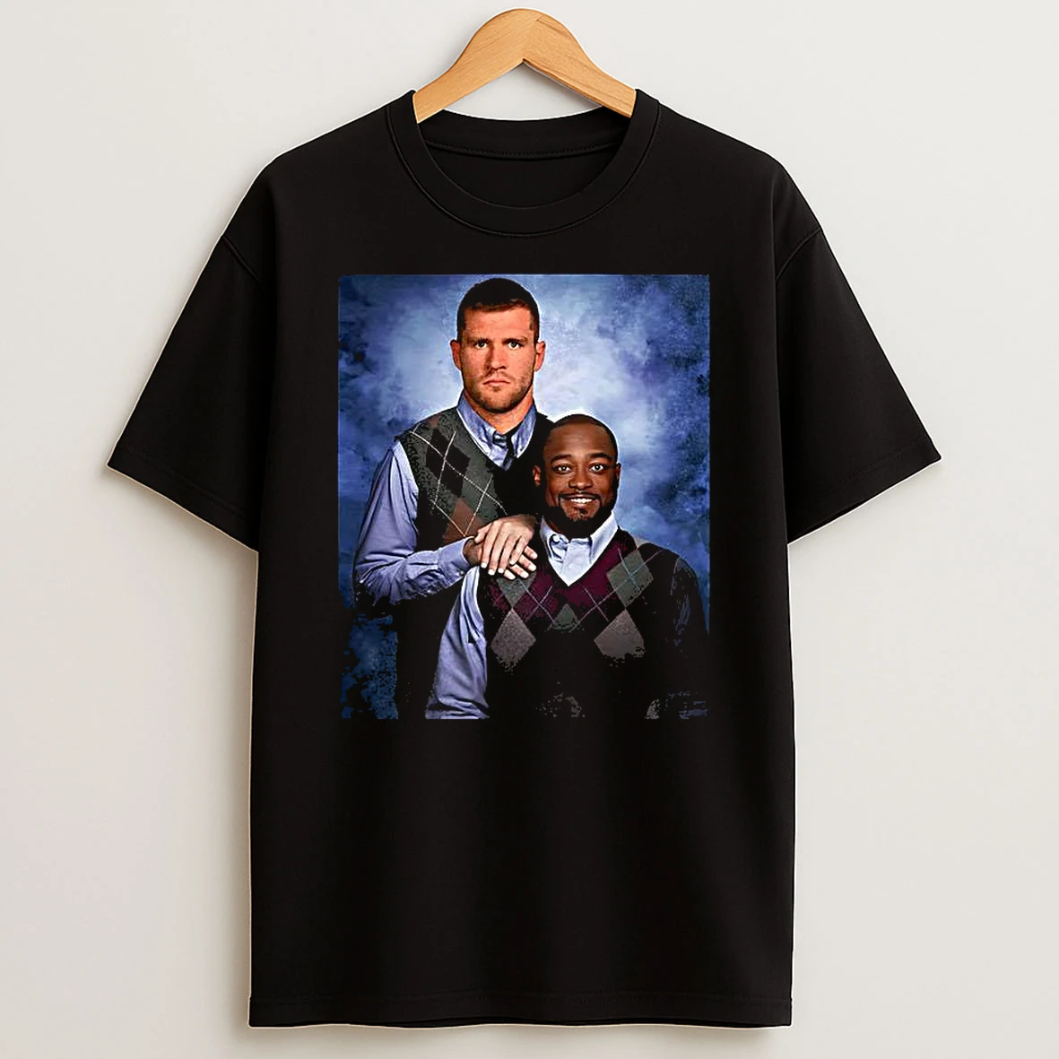 T J Watt And Mike Tomlin Pittsburgh Steelers Nfl Step Brothers T Shirt