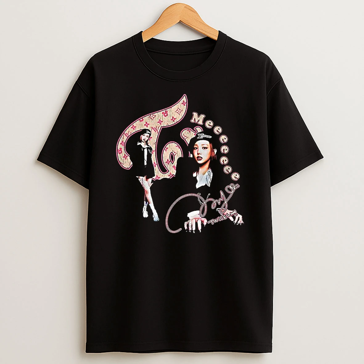 Twice Nayeon Meeeee Signature Graphic Vintage Music Lover T Shirt