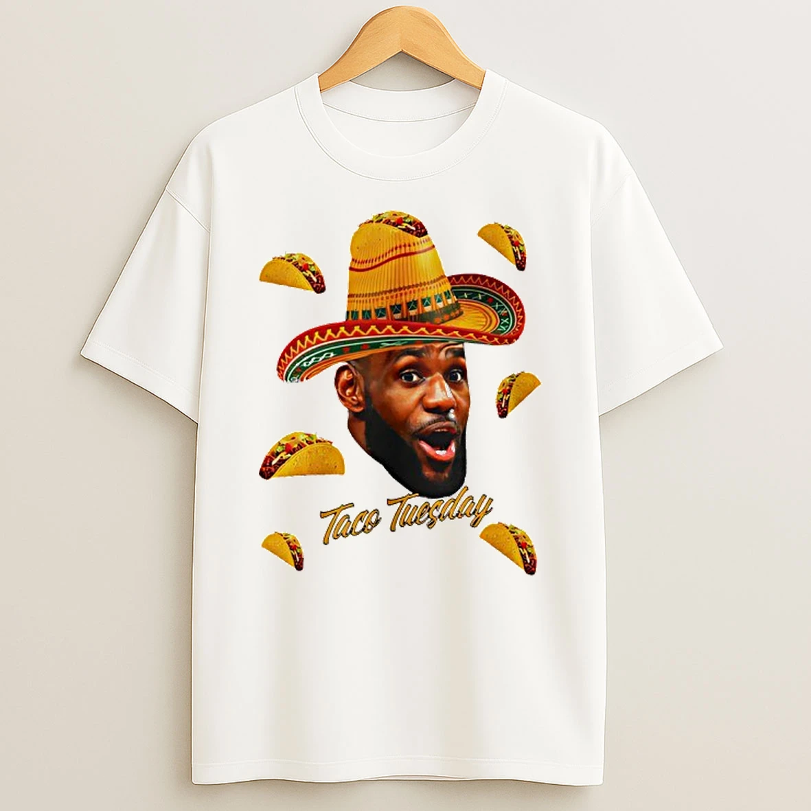 Taco Bell Lebron James Taco Tuesday T Shirt