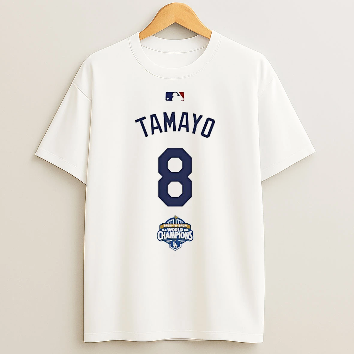 Tamayo 8 Back To Back Champs World Champions T Shirt