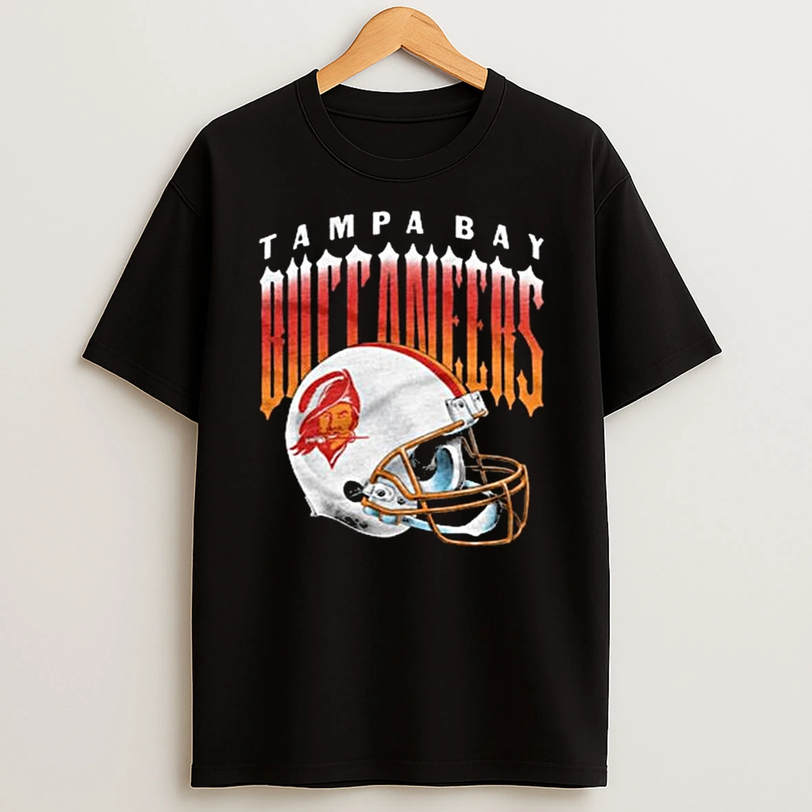 Tampa Bay Buccaneers Gradient Alt Helmet T Shirt