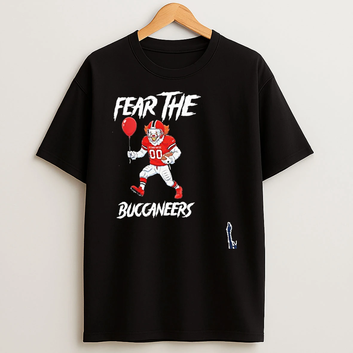 Tampa Bay Buccaneers Logo Fear The Pennywise T Shirt