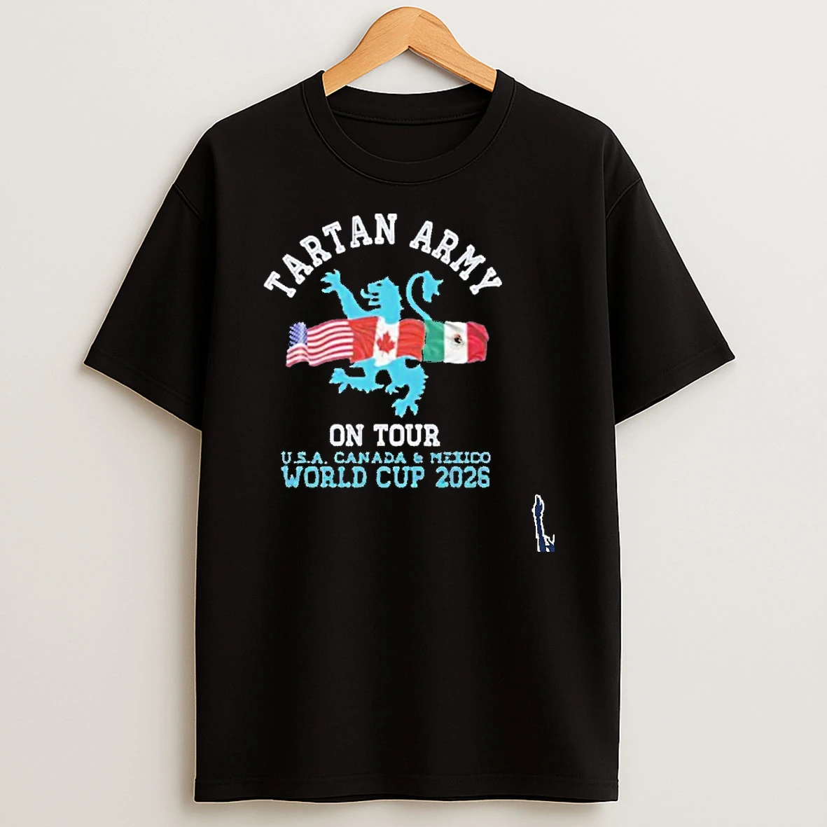 Tartan Army On Tour Scotland World Cup 2026 T Shirt