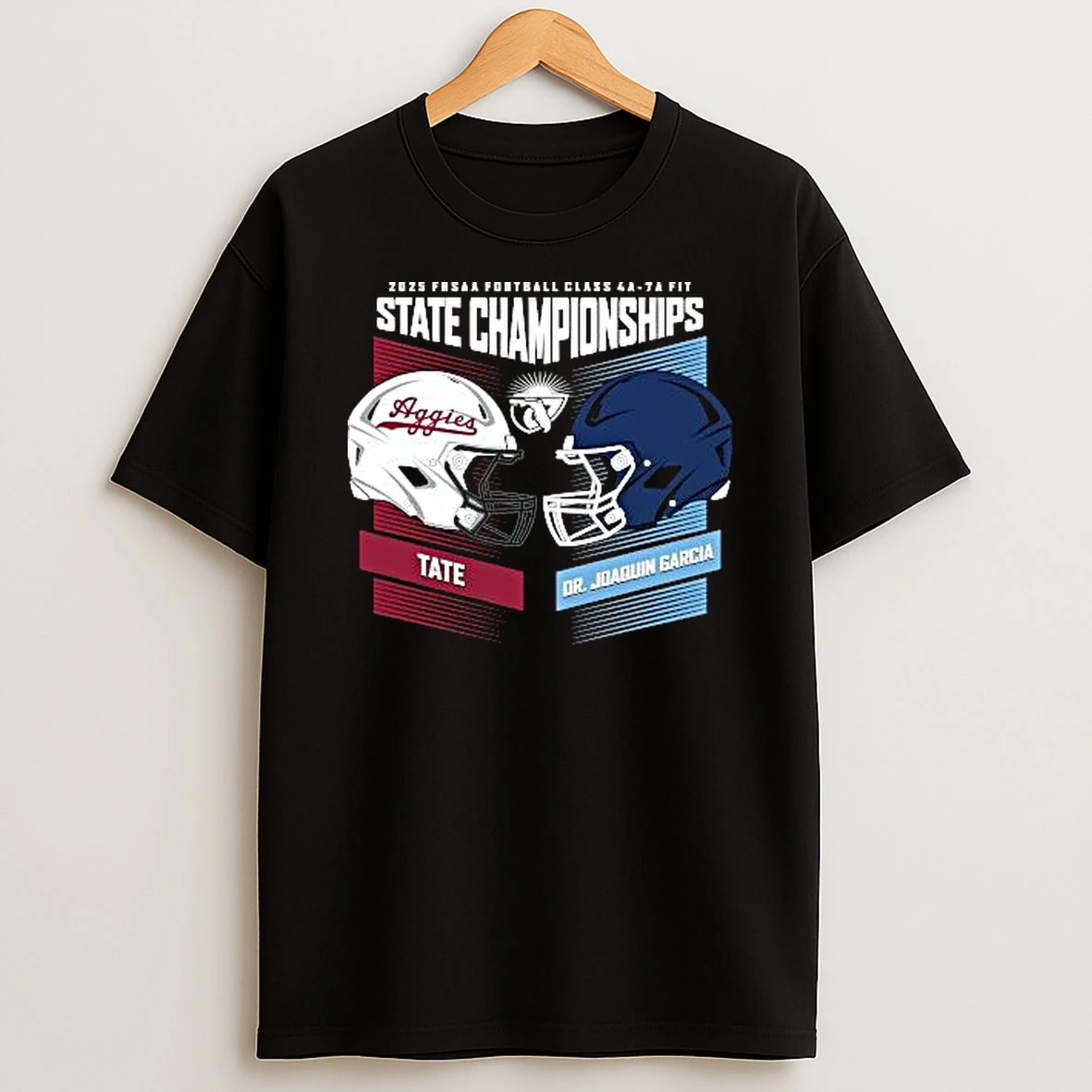 Tate Vs Dr Joaquin Garcia 2025 Fhsaa Football State Championships H2h 4a 7a Fit T Shirt