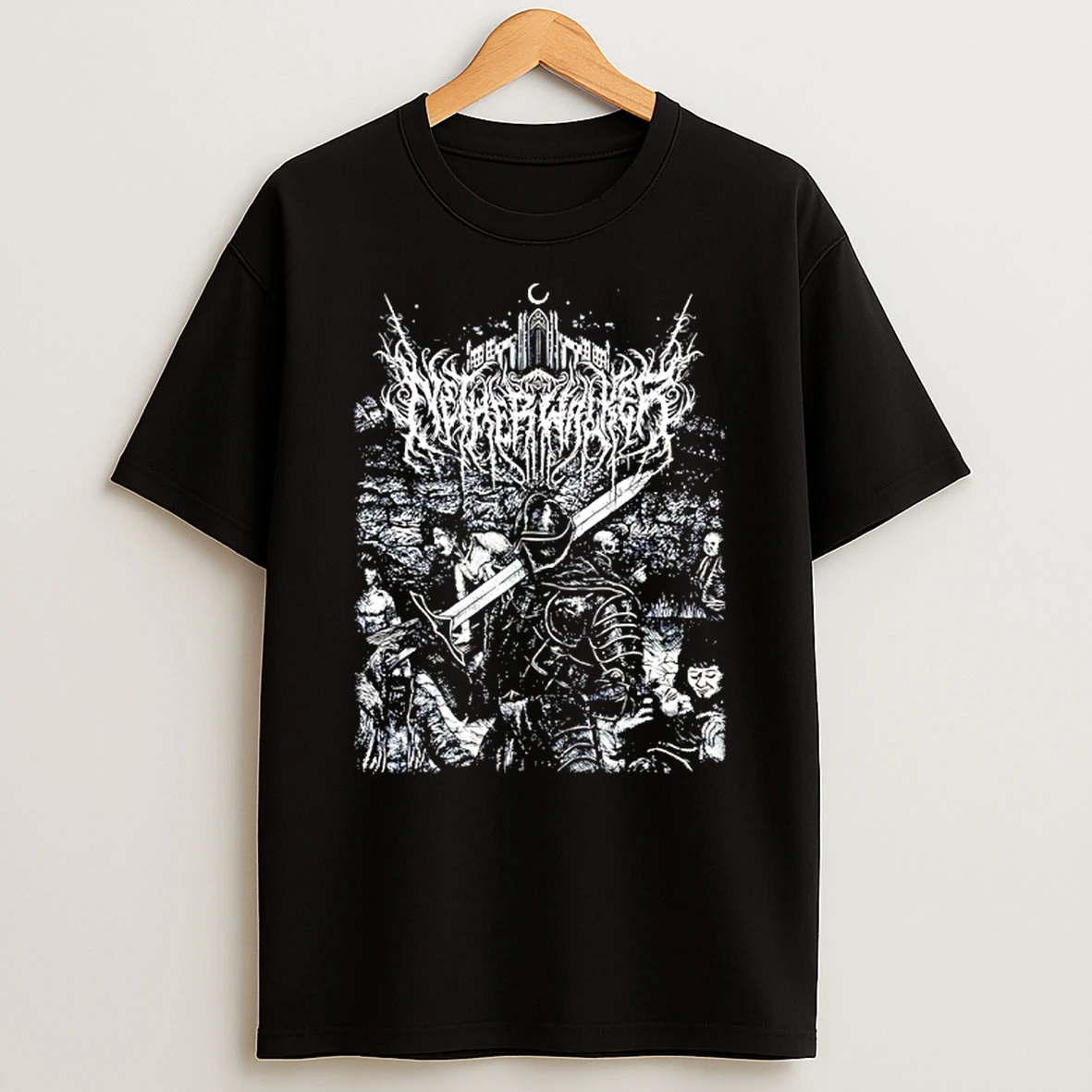 Tavern Album Netherwalker Deathcore Band T Shirt