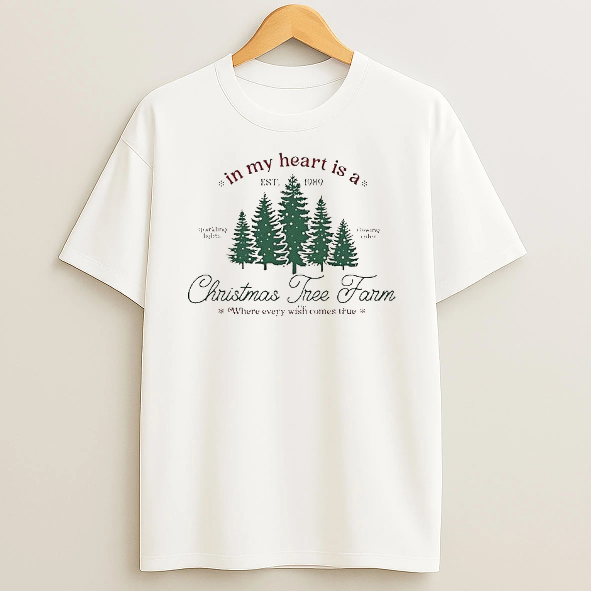 Taylor In My Heart Is A Christmas Tree Farm T Shirt