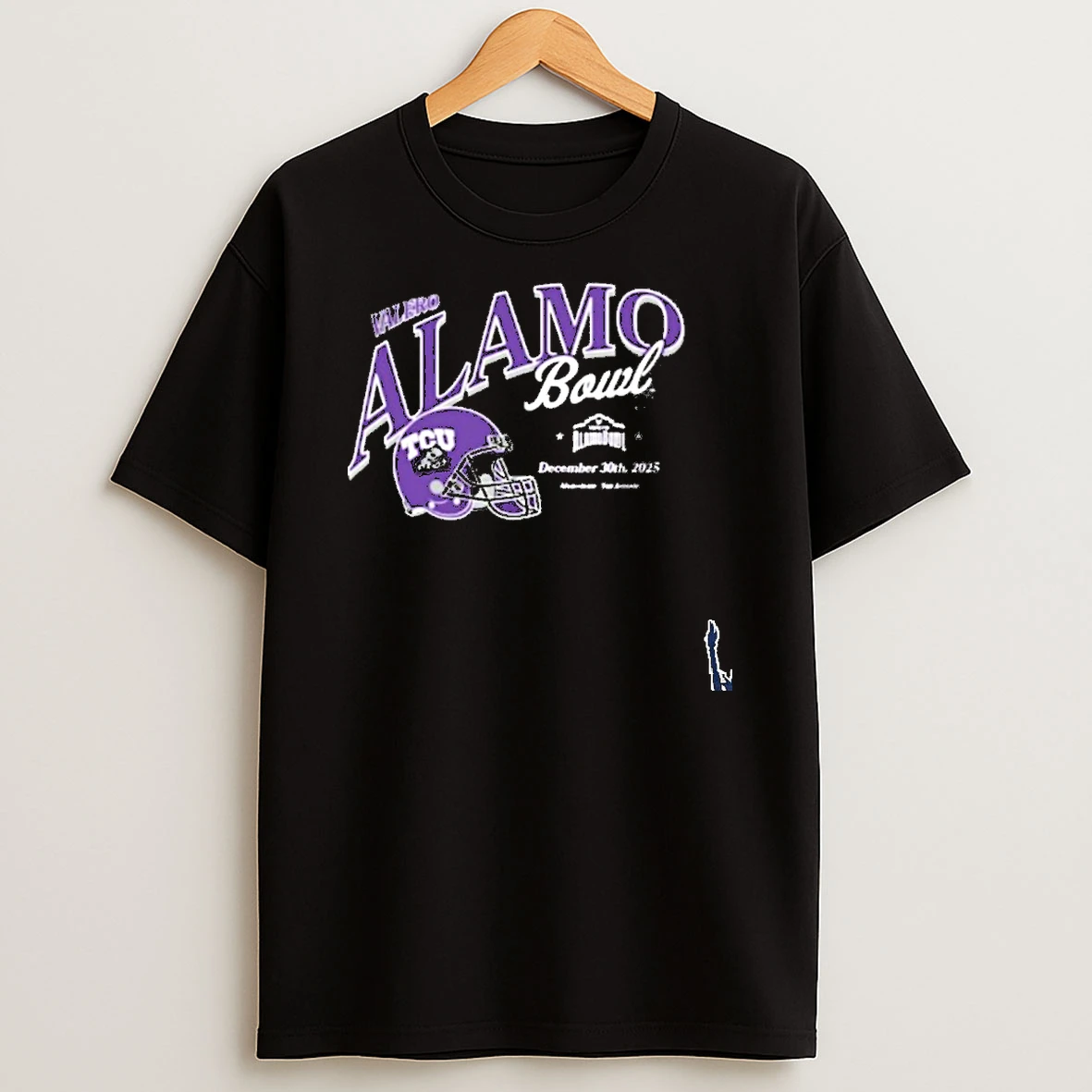 Tcu Football 2025 Valero Alamo Bowl Bound T Shirt
