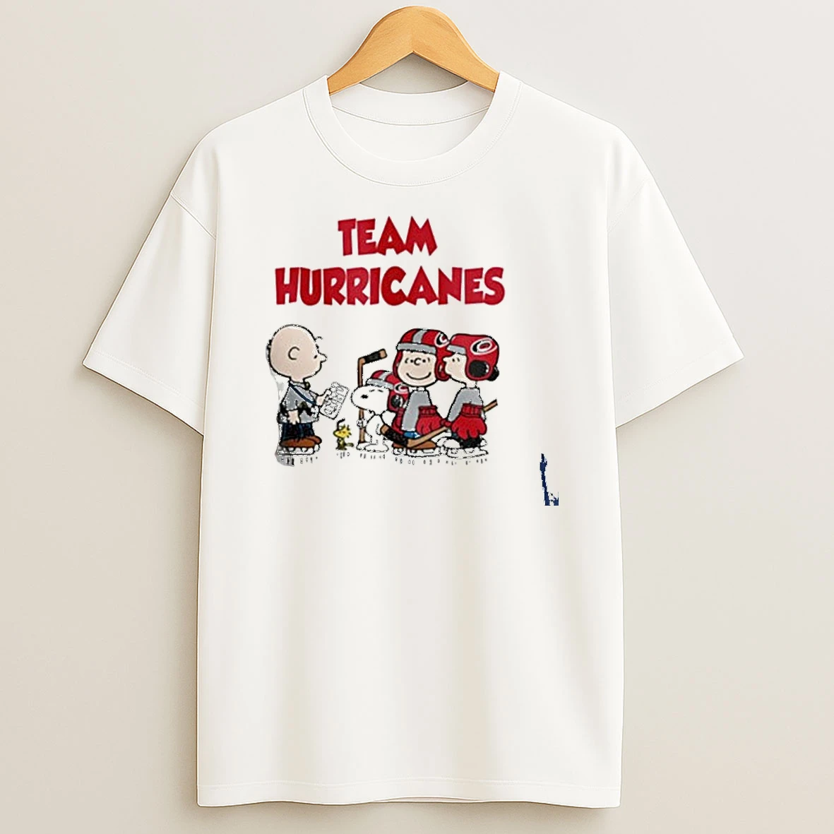 Team Carolina Hurricanes Peanuts Hockey T Shirt