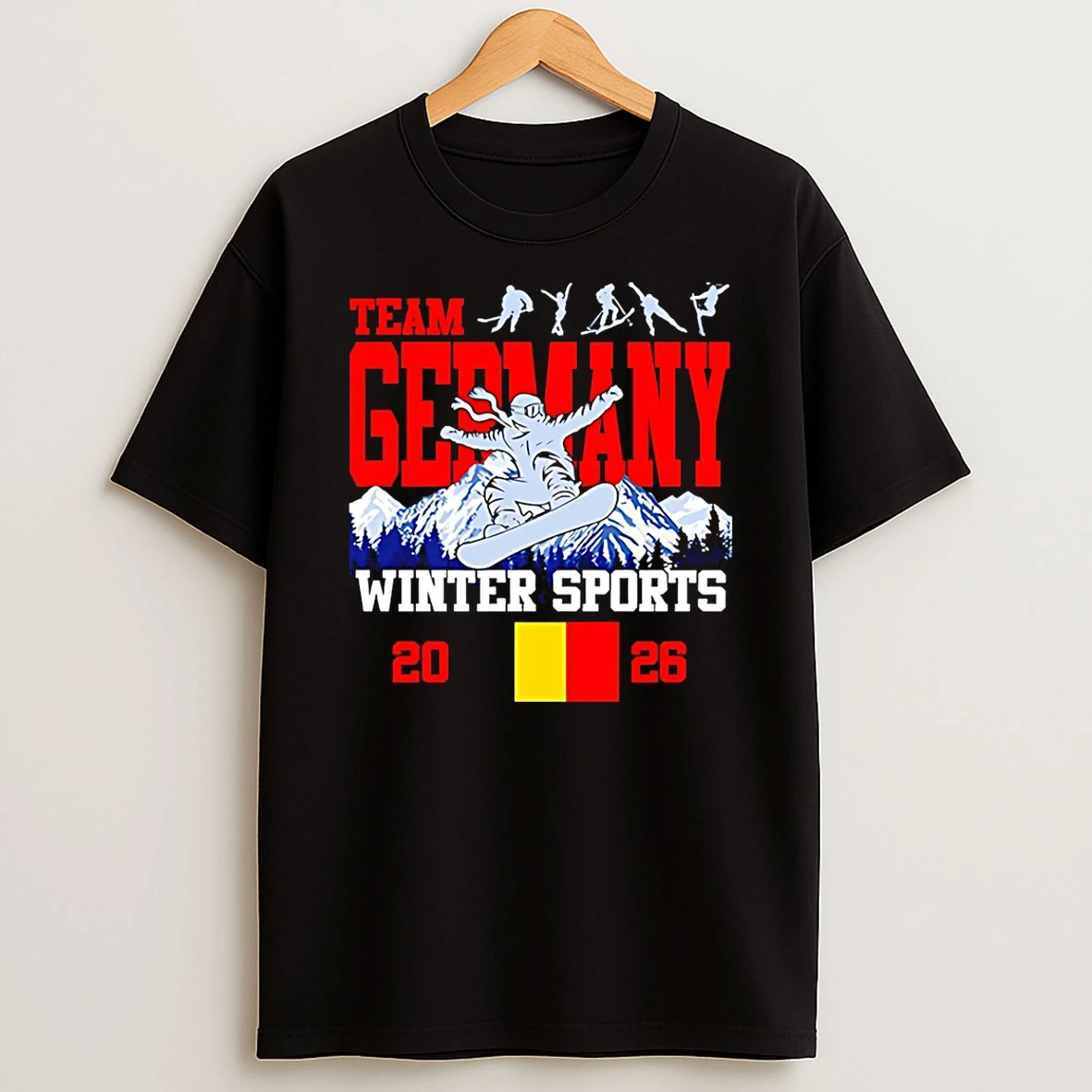Team Germany Winter Sports 2026 T Shirt
