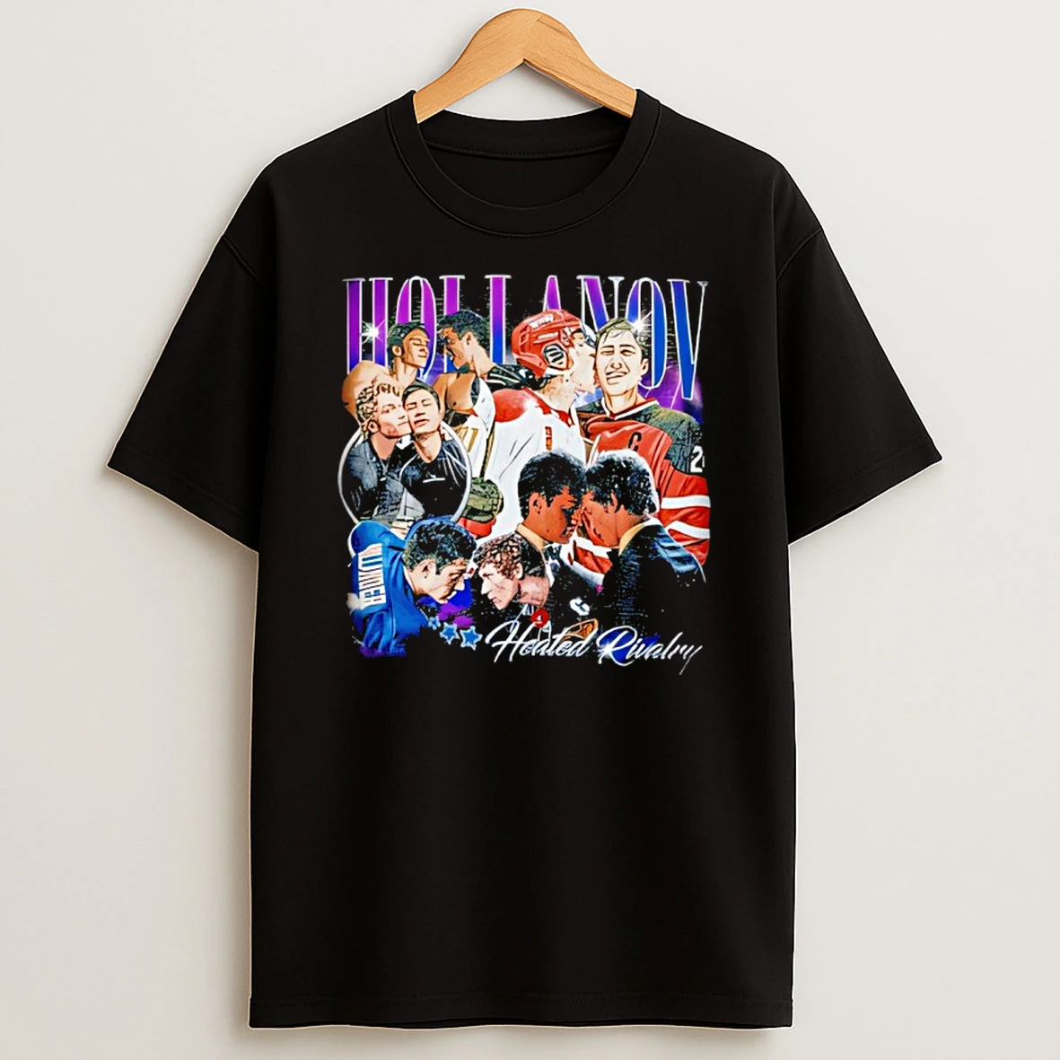 Team Hollanov Heated Vintage Hudson Williams Connor Storrie T Shirt