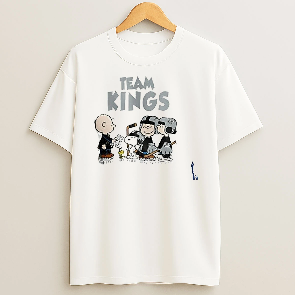 Team Los Angeles Kings Peanuts Hockey T Shirt