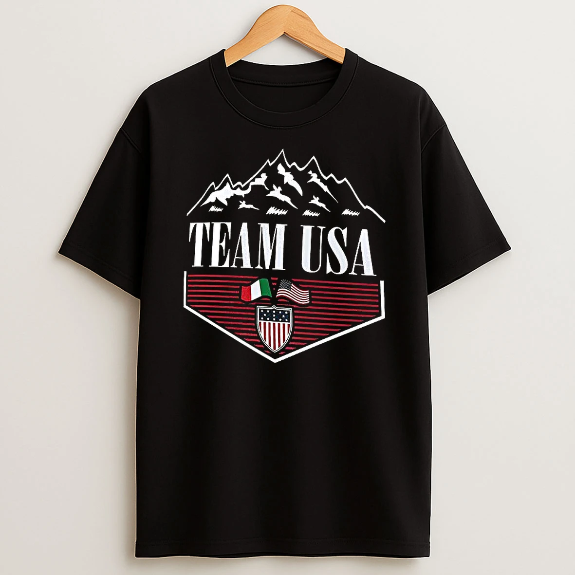 Team Usa 2026 Winter Olympics Diamond Logo T Shirt
