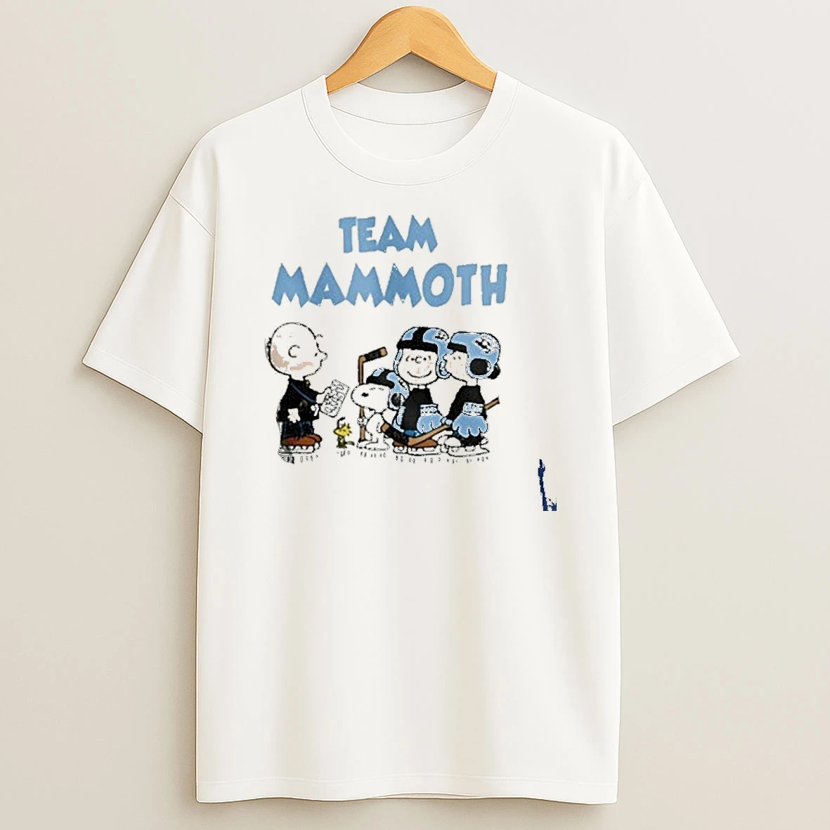 Team Utah Mammoth Peanuts Hockey T Shirt