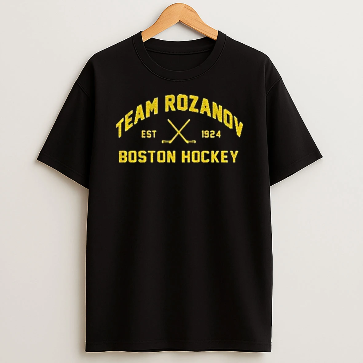 Team Ilya Rozanov 81 Boston Hockey Est 1924 T Shirt