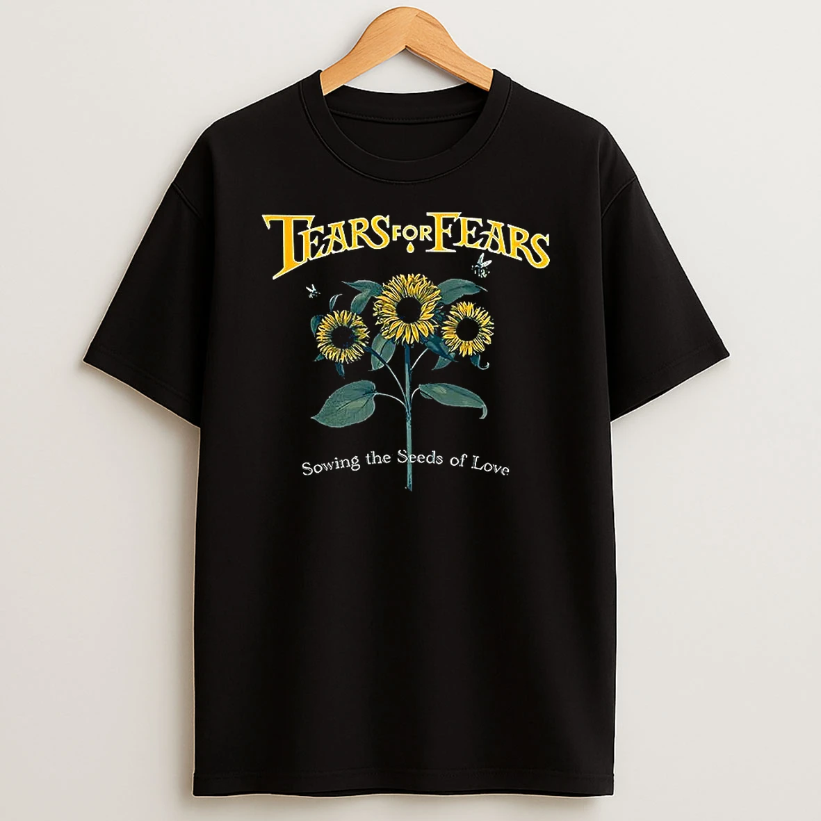 Tears For Fears Sowing The Seeds Of Love Sunflowers T Shirt