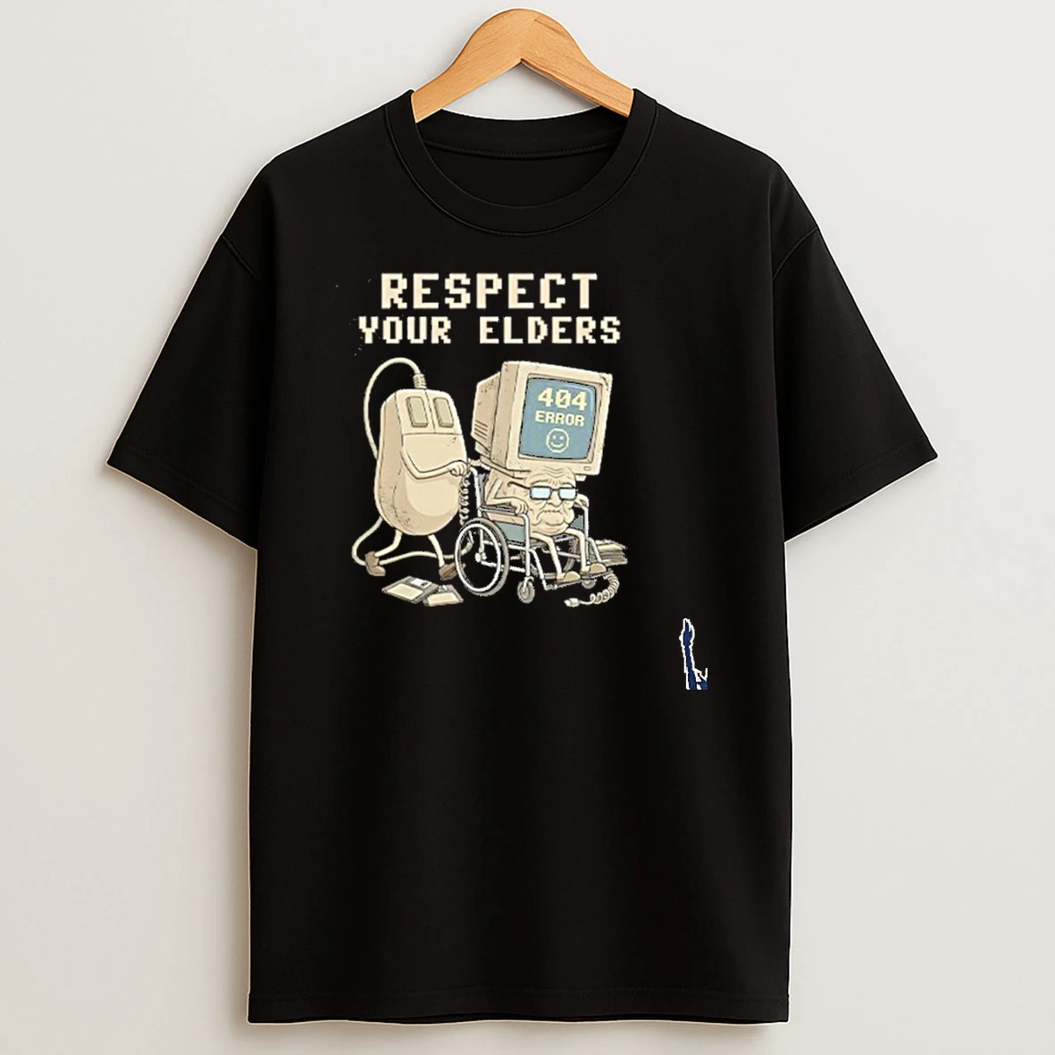 Tech 404 Error Hilarious Respect Your Elders T Shirt