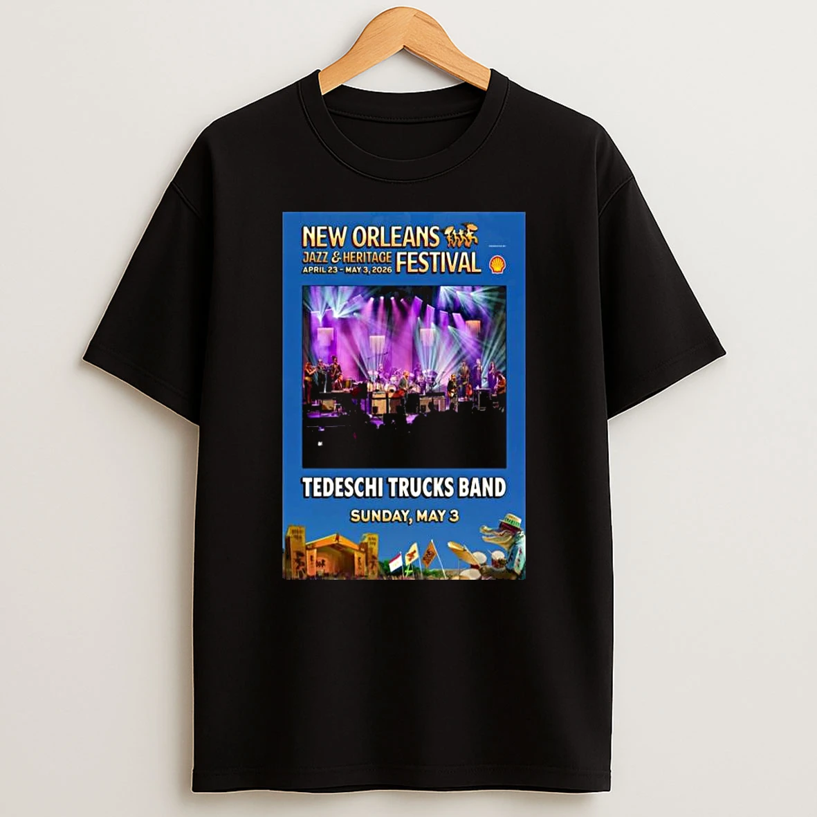 Tedeschi Trucks Band At The 2026 New Orleans Jazz T Shirt
