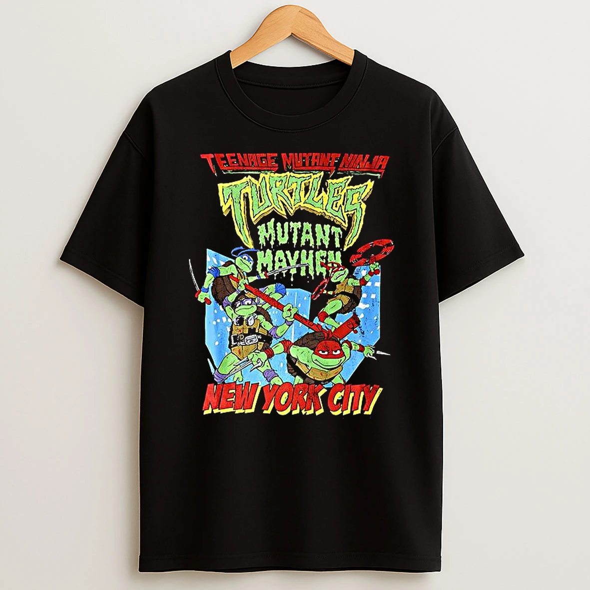 Teenage Mutant Ninja Turtles Mutant Mayhem New York City T Shirt
