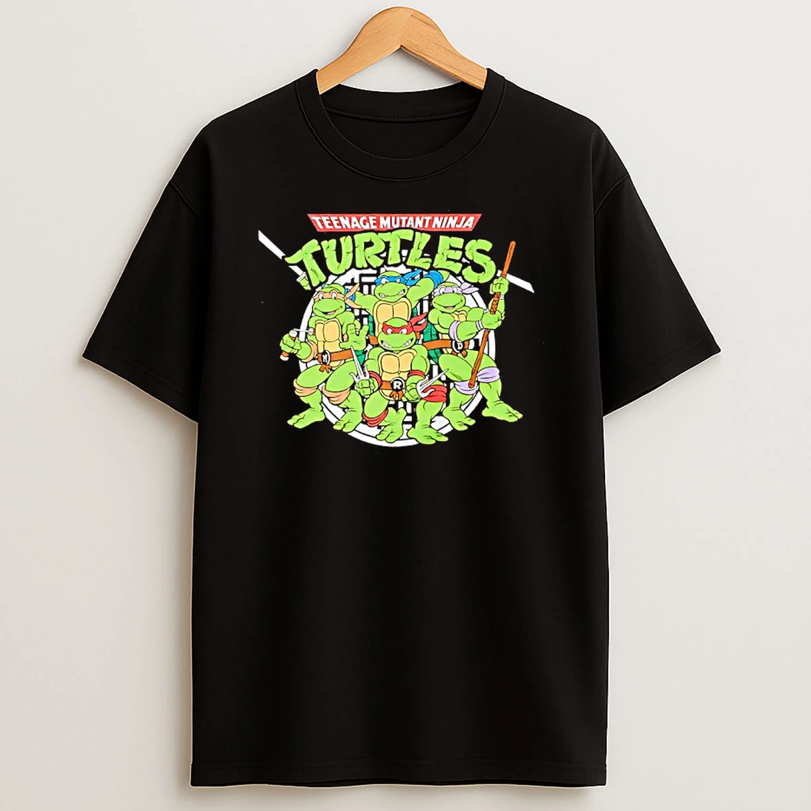 Teenage Mutant Ninja Turtles Classic 80s Graphic T Shirt